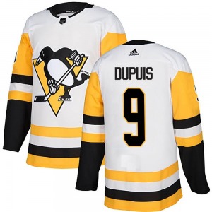 Pascal Dupuis Pittsburgh Penguins Adidas Authentic White Away Jersey