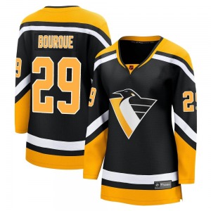 Women's Phil Bourque Pittsburgh Penguins Fanatics Branded Breakaway Black Special Edition 2.0 Jersey