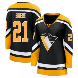 Women's Michel Briere Pittsburgh Penguins Fanatics Branded Breakaway Black Special Edition 2.0 Jersey