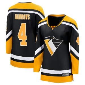 Women's Dave Burrows Pittsburgh Penguins Fanatics Branded Breakaway Black Special Edition 2.0 Jersey