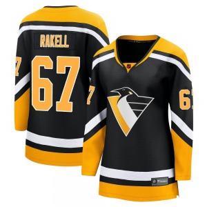Women's Rickard Rakell Pittsburgh Penguins Fanatics Branded Breakaway Black Special Edition 2.0 Jersey