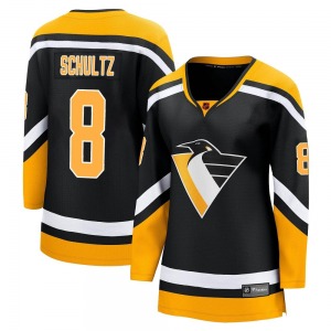 Women's Dave Schultz Pittsburgh Penguins Fanatics Branded Breakaway Black Special Edition 2.0 Jersey