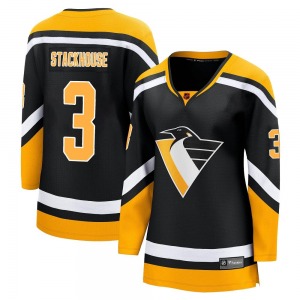 Women's Ron Stackhouse Pittsburgh Penguins Fanatics Branded Breakaway Black Special Edition 2.0 Jersey