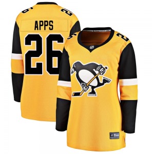 Women's Syl Apps Pittsburgh Penguins Fanatics Branded Breakaway Gold Alternate Jersey
