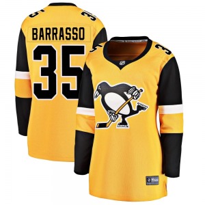 Women's Tom Barrasso Pittsburgh Penguins Fanatics Branded Breakaway Gold Alternate Jersey