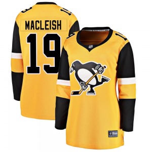 Women's Rick Macleish Pittsburgh Penguins Fanatics Branded Breakaway Gold Alternate Jersey