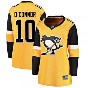 Women's Drew O'Connor Pittsburgh Penguins Fanatics Branded Breakaway Gold Alternate Jersey