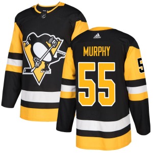 Larry Murphy Pittsburgh Penguins Adidas Authentic Black Jersey