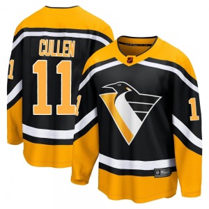 John Cullen Pittsburgh Penguins Fanatics Branded Breakaway Black Special Edition 2.0 Jersey