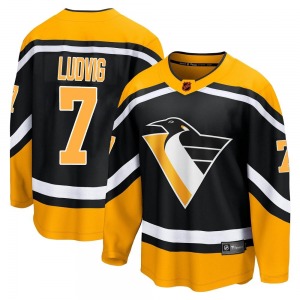John Ludvig Pittsburgh Penguins Fanatics Branded Breakaway Black Special Edition 2.0 Jersey