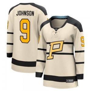 Women's Mark Johnson Pittsburgh Penguins Fanatics Branded Cream 2023 Winter Classic Jersey