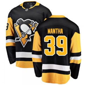Youth Anthony Mantha Pittsburgh Penguins Fanatics Branded Breakaway Black Home Jersey