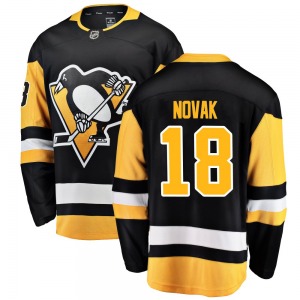 Youth Tommy Novak Pittsburgh Penguins Fanatics Branded Breakaway Black Home Jersey
