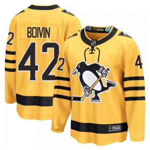 Leo Boivin Pittsburgh Penguins Fanatics Breakaway Gold Alternate 2025 Jersey