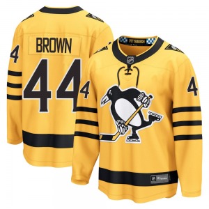 Rob Brown Pittsburgh Penguins Fanatics Breakaway Gold Alternate 2025 Jersey