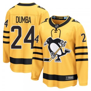 Matt Dumba Pittsburgh Penguins Fanatics Breakaway Gold Alternate 2025 Jersey