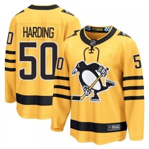 Finn Harding Pittsburgh Penguins Fanatics Breakaway Gold Alternate 2025 Jersey