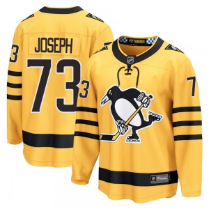 P.O Joseph Pittsburgh Penguins Fanatics Breakaway Gold Alternate 2025 Jersey