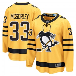 Marty Mcsorley Pittsburgh Penguins Fanatics Breakaway Gold Alternate 2025 Jersey