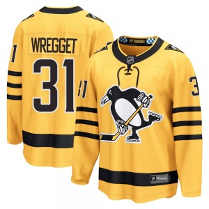 Ken Wregget Pittsburgh Penguins Fanatics Breakaway Gold Alternate 2025 Jersey
