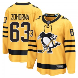 Radim Zohorna Pittsburgh Penguins Fanatics Breakaway Gold Alternate 2025 Jersey