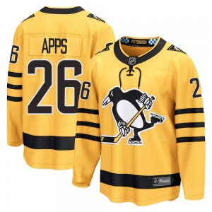 Youth Syl Apps Pittsburgh Penguins Fanatics Breakaway Gold Alternate 2025 Jersey