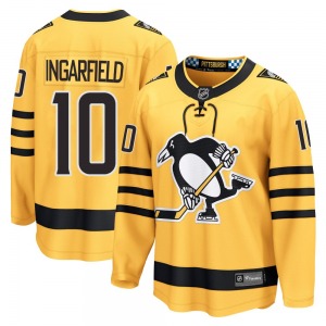 Youth Earl Ingarfield Pittsburgh Penguins Fanatics Breakaway Gold Alternate 2025 Jersey