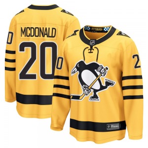 Youth Ab Mcdonald Pittsburgh Penguins Fanatics Breakaway Gold Alternate 2025 Jersey