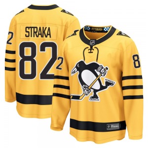 Youth Martin Straka Pittsburgh Penguins Fanatics Breakaway Gold Alternate 2025 Jersey