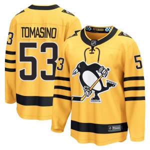 Youth Philip Tomasino Pittsburgh Penguins Fanatics Breakaway Gold Alternate 2025 Jersey