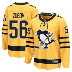 Youth Sergei Zubov Pittsburgh Penguins Fanatics Breakaway Gold Alternate 2025 Jersey