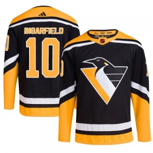 Earl Ingarfield Pittsburgh Penguins Adidas Authentic Black Reverse Retro 2.0 Jersey
