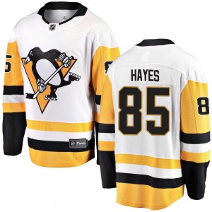 Avery Hayes Pittsburgh Penguins Fanatics Branded Breakaway White Away Jersey
