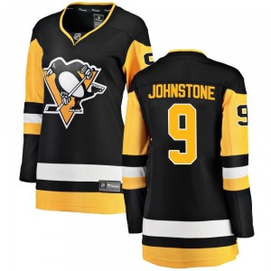Women's Marc Johnstone Pittsburgh Penguins Fanatics Branded Breakaway Black Home Jersey