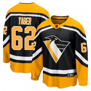 Youth Brayden Yager Pittsburgh Penguins Fanatics Branded Breakaway Black Special Edition 2.0 Jersey