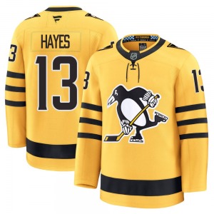 Youth Kevin Hayes Pittsburgh Penguins Fanatics Premium Gold Alternate 2025 Jersey