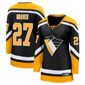 Women's Ryan Graves Pittsburgh Penguins Fanatics Branded Breakaway Black Special Edition 2.0 Jersey