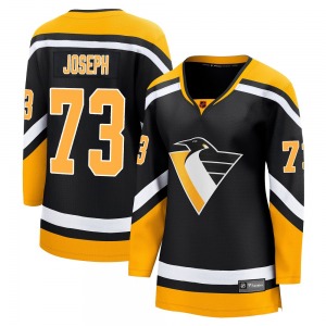 Women's Pierre-Olivier Joseph Pittsburgh Penguins Fanatics Branded Breakaway Black Special Edition 2.0 Jersey