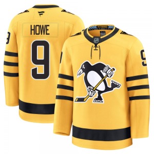 Tanner Howe Pittsburgh Penguins Fanatics Premium Gold Alternate 2025 Jersey